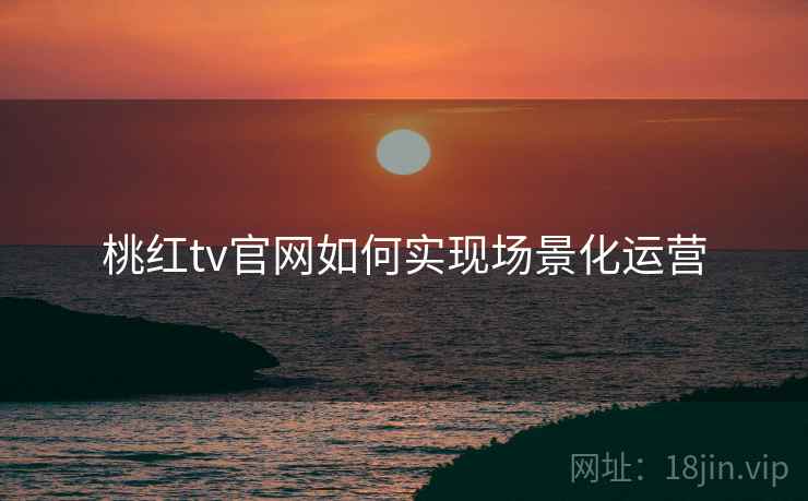 桃红tv官网如何实现场景化运营