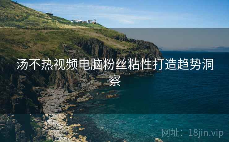 汤不热视频电脑粉丝粘性打造趋势洞察