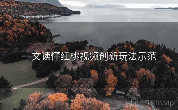 一文读懂红桃视频创新玩法示范