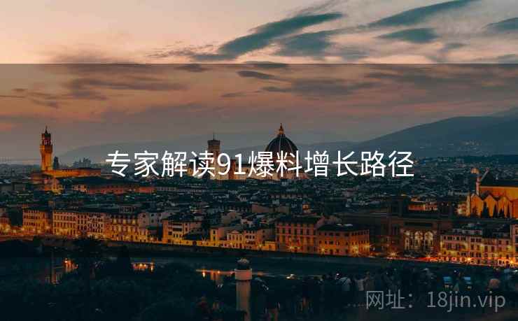 专家解读91爆料增长路径