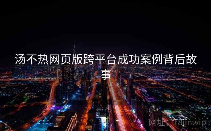 汤不热网页版跨平台成功案例背后故事