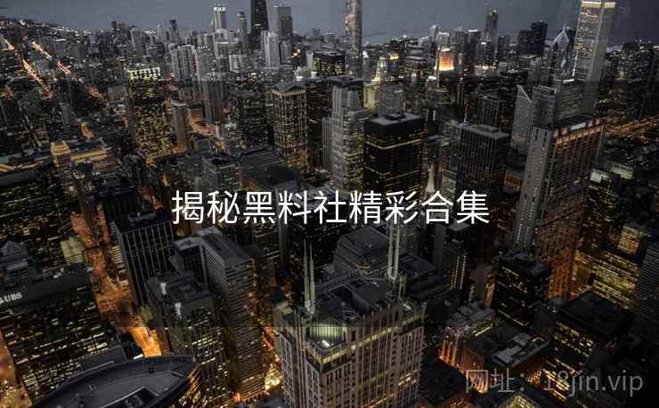 揭秘黑料社精彩合集