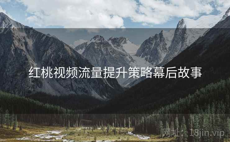红桃视频流量提升策略幕后故事