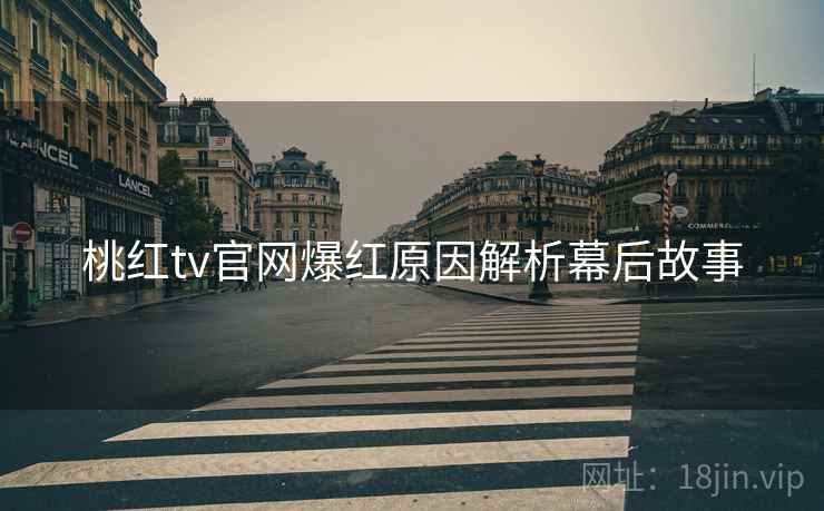 桃红tv官网爆红原因解析幕后故事
